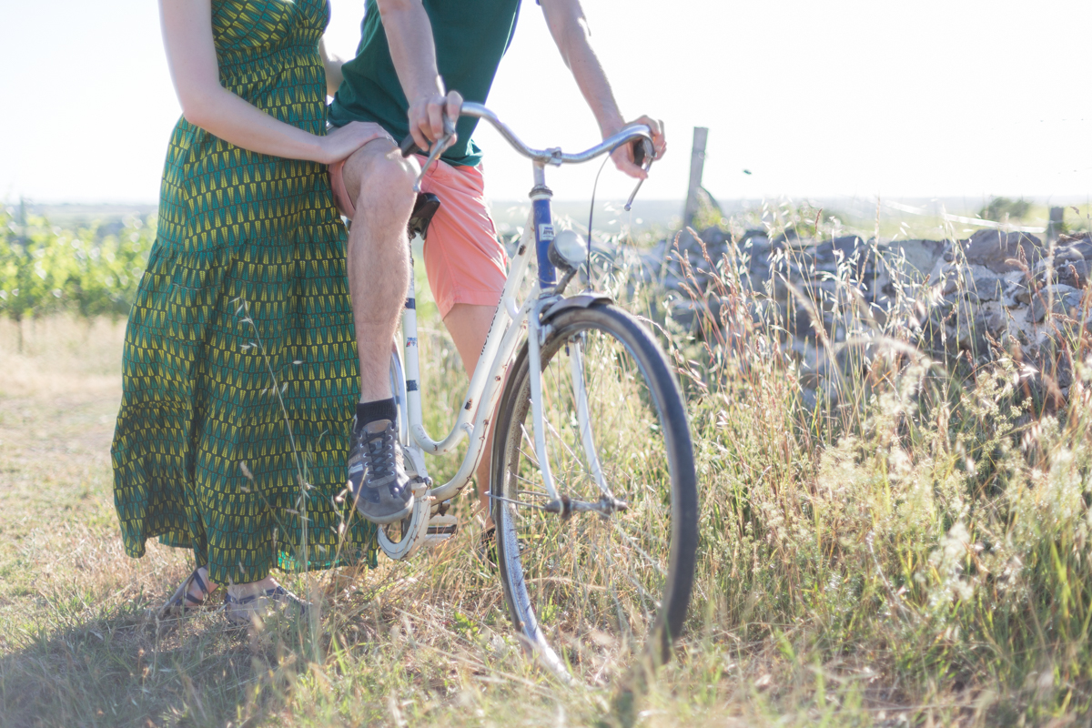 Séance d'engagement à vélo