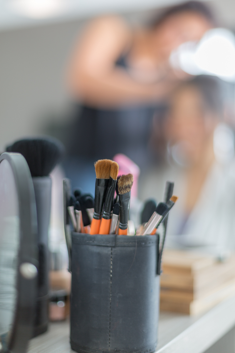 Séance maquillage